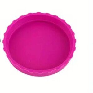 New! Silicone Soda Can Lids 2 Pack No Spill Soda Beverage Lid Coke Tight Sealed!